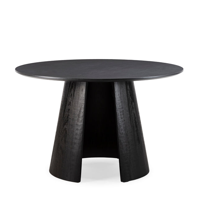 Mesa de Comedor Redonda Zuri Ø 120 Negra, vista principal