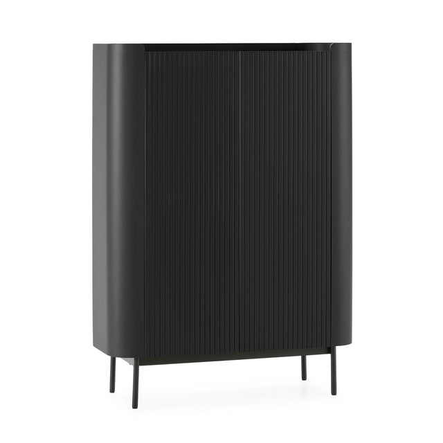 Mueble Auxiliar Willa 100 Negro, vista frontal