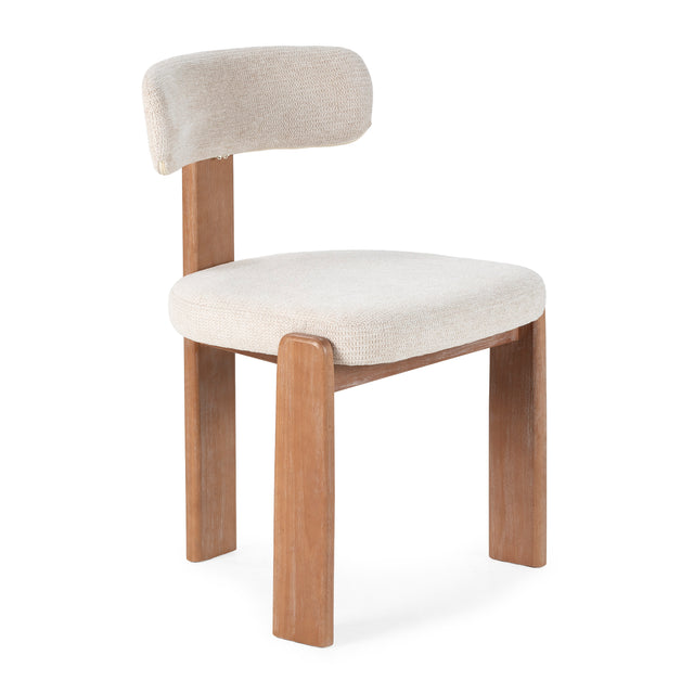 Silla de Comedor Nadia Beige Roble Lavado, vista principal