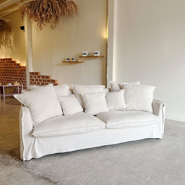 Sofá Desenfundable Lasal 220 "Slowpop" en ambiente de estilo nórdico