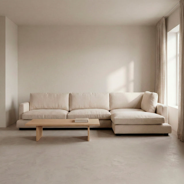 Sofá chaise longue Saint Tropez vista principal para salón de estilo nórdico