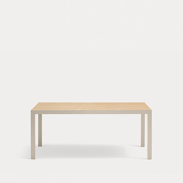Mesa de Comedor Rectangular Alma 180 Roble & Arena