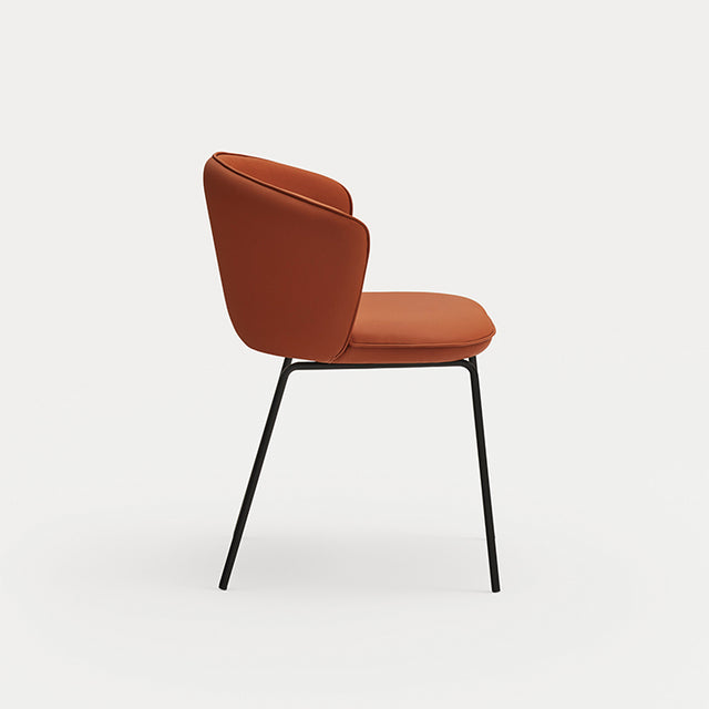 Silla de Comedor Tapizada Add Terracota