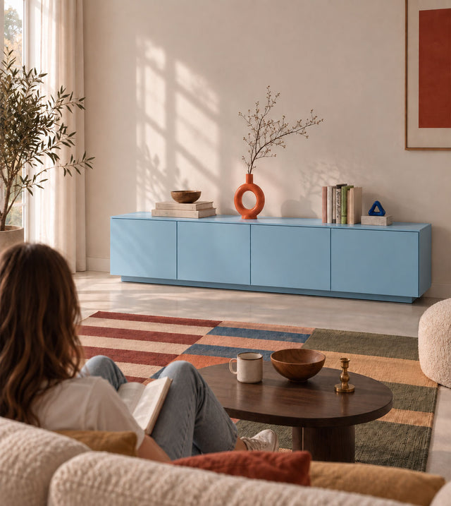Mueble TV Nolla 200cm Lacado