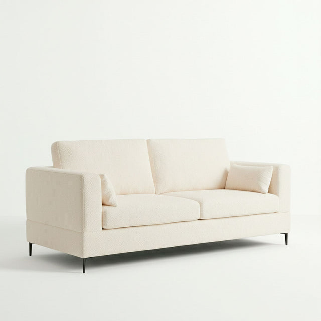 Sofa Toledo vista lateral de estilo nórdico