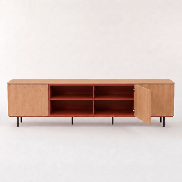 Mueble TV Nolla 200 Teja y Madera