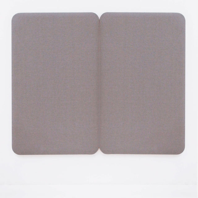 Cabecero modular 140cm Tapizado Gris - Libra 50 Slowdeco