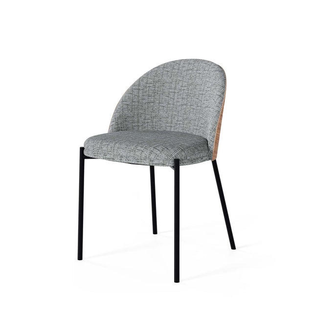 Pack de 4 sillas de comedor Casandra taupe