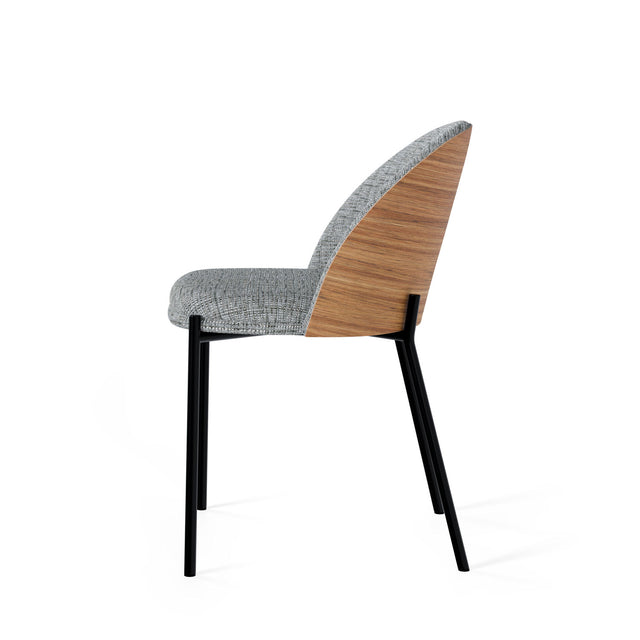 Pack de 4 sillas de comedor Casandra taupe