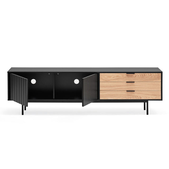 Mueble TV Sierra 140 en ambiente de estilo nórdico