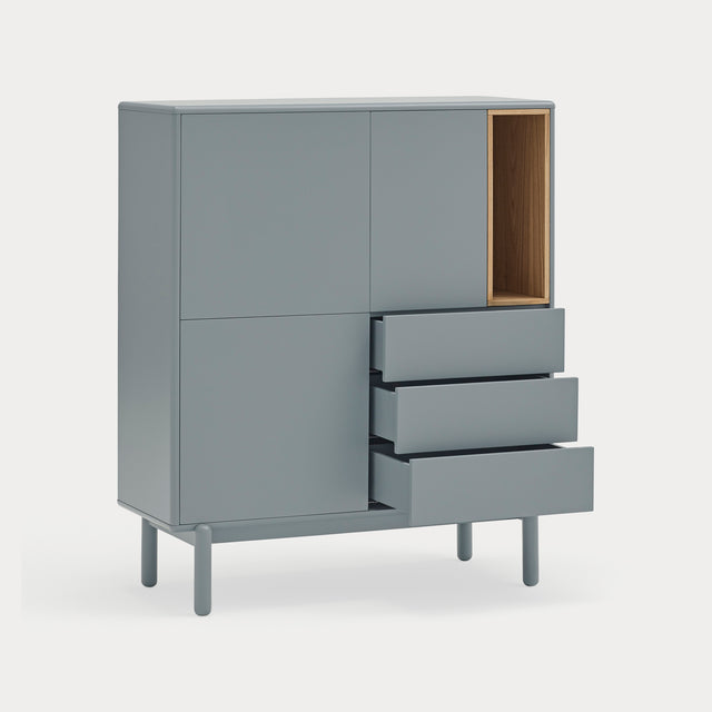 Mueble Auxiliar Corvo Gris Perla
