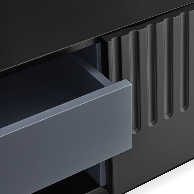 Mueble tv Doric Blanco/Negro Teulat