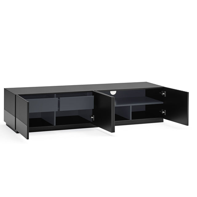 Mueble tv Doric Blanco/Negro Teulat