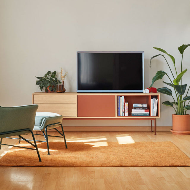 Mueble tv Yoko roble 180cm Teulat