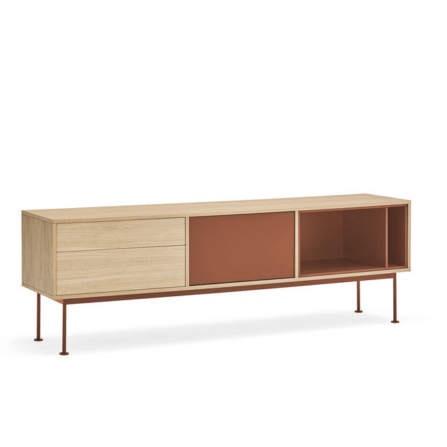 Mueble tv Yoko roble 180cm Teja Teulat