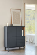 Mueble Auxiliar Corvo 100 Gris Antracita