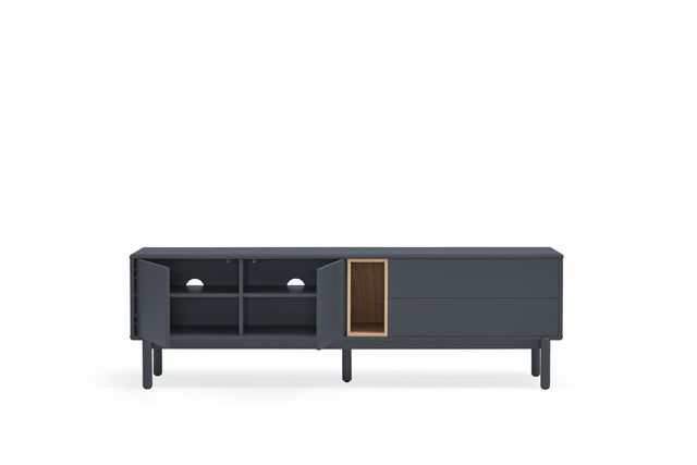 Mueble TV Corvo 180 Gris Antracita