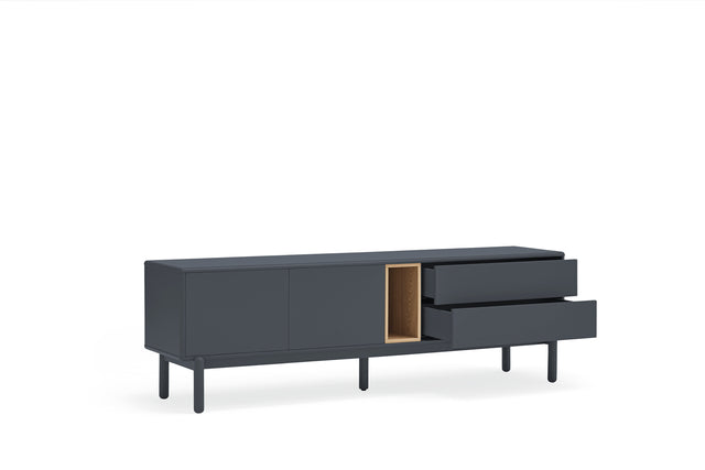 Mueble TV Corvo 180 Gris Antracita