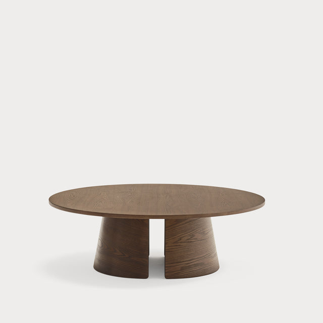Mesa de Centro Redonda Cep Ø 110 Nogal