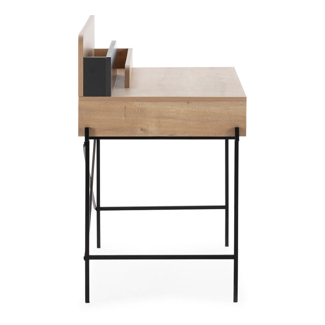 Escritorio Lili 113 Natural Con Cajón en ambiente de estilo nórdico