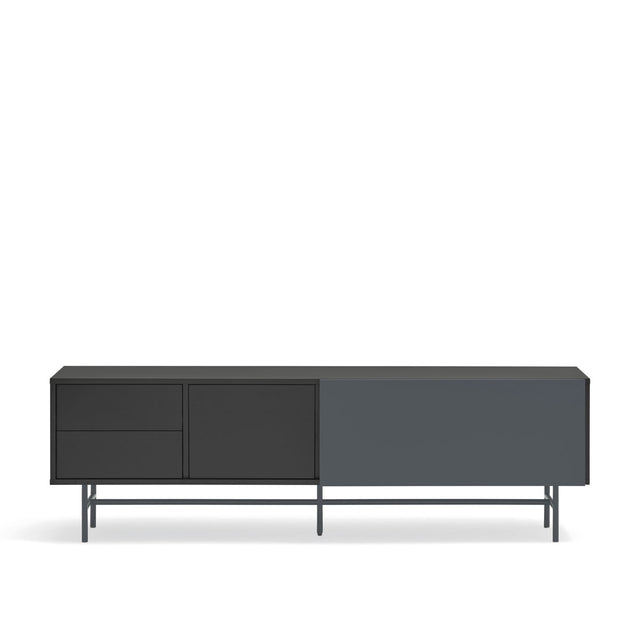 Mueble tv Nube 180cm Gris antracita Teulat