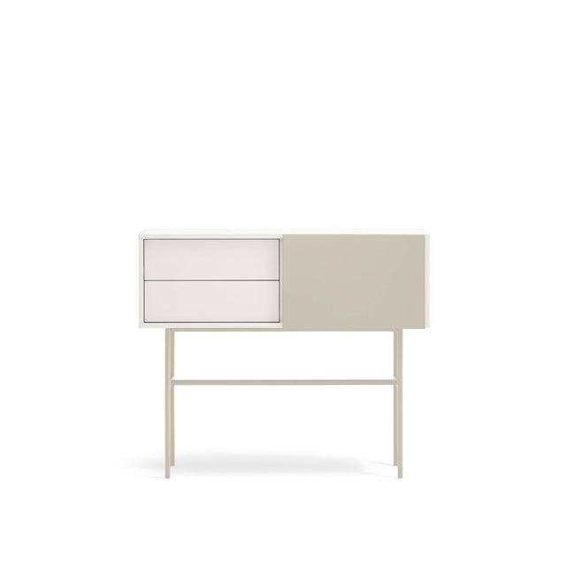 Mueble Consola Nube 110 Arena en ambiente de estilo nórdico