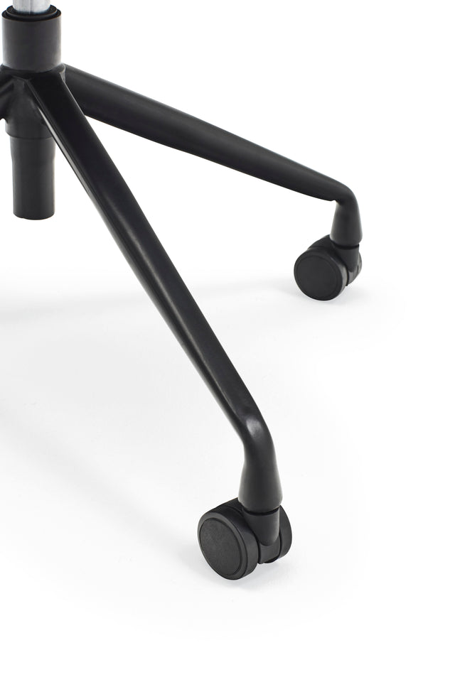 Silla Giratoria 360º ADD Gris Con Ruedas con acabado gris en ambiente de estilo nórdico