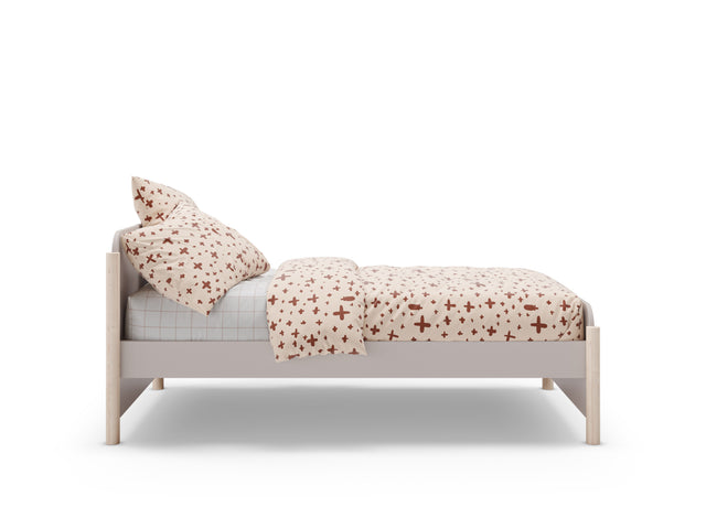 Cama Infantil Lily 199 Crema con acabado crema en ambiente de estilo nórdico