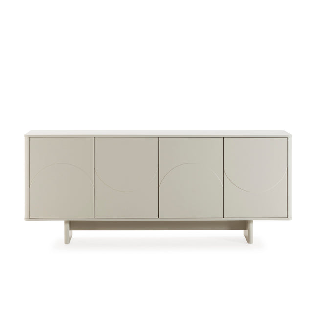 Aparador Solei 180 cm Crema, vista frontal