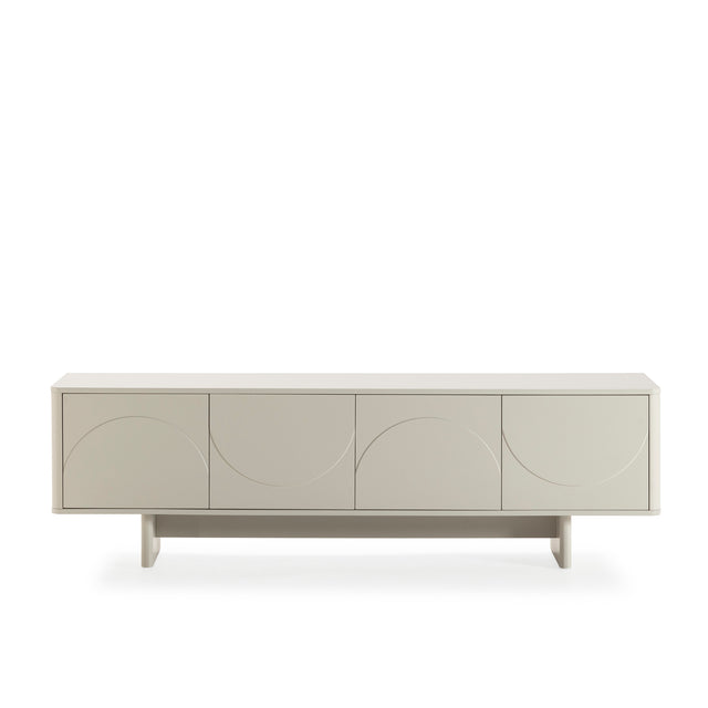Mueble TV Solei 180 cm Crema, vista frontal