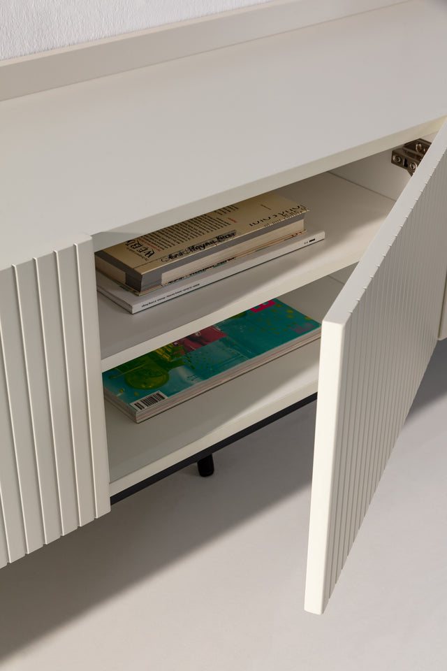 Mueble TV Willa 180 Crema, vista adicional