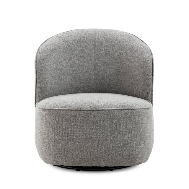 Sillón Edna Gris, vista frontal