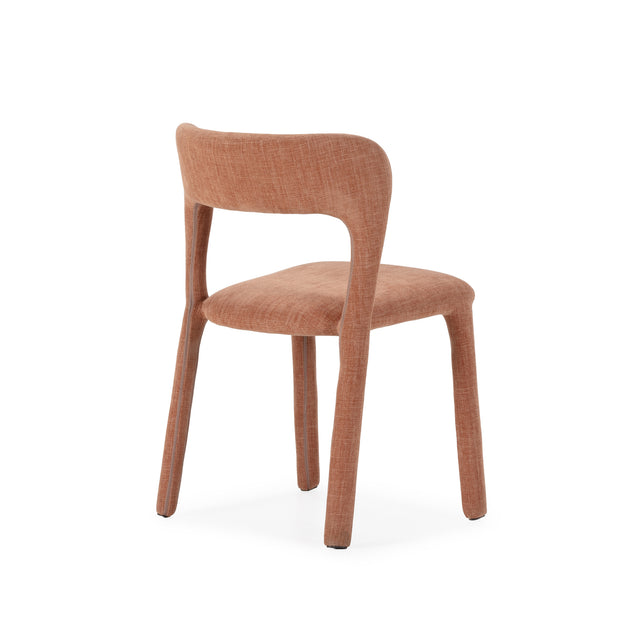 Silla de comedor Lilia Teja, detalle del diseño