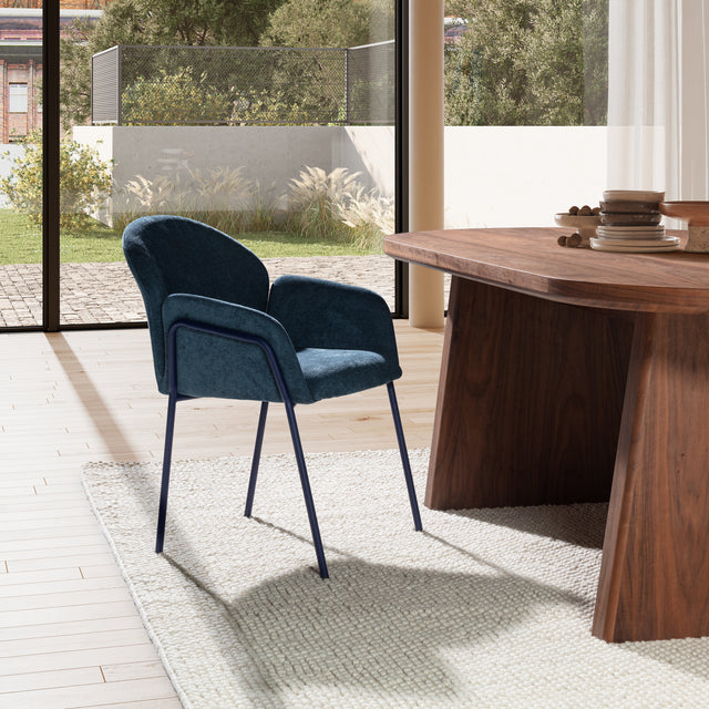 Mesa de Comedor Ovalada Blair 220 Nogal, vista adicional