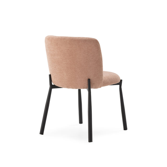 Silla Tapizada Ginny Coral, vista adicional