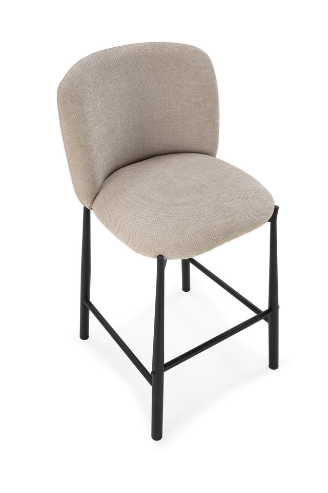 Taburete Alto Ginny Beige, vista adicional