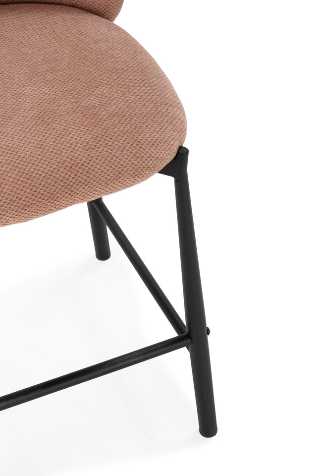 Taburete Alto Ginny Coral, vista adicional