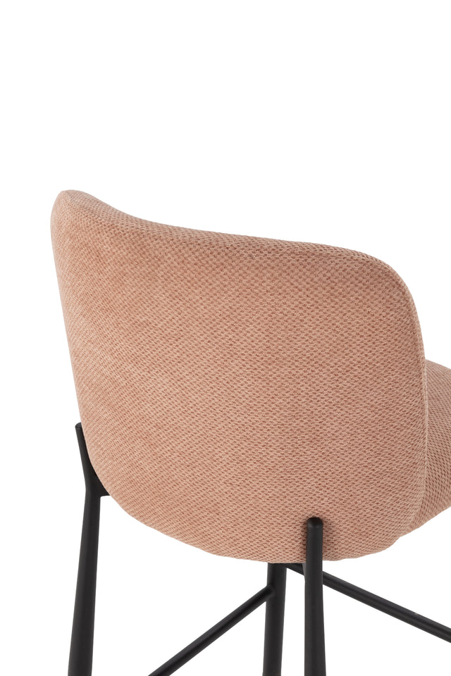Taburete Alto Ginny Coral, vista adicional