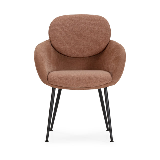Sillón Nure Coral, vista frontal