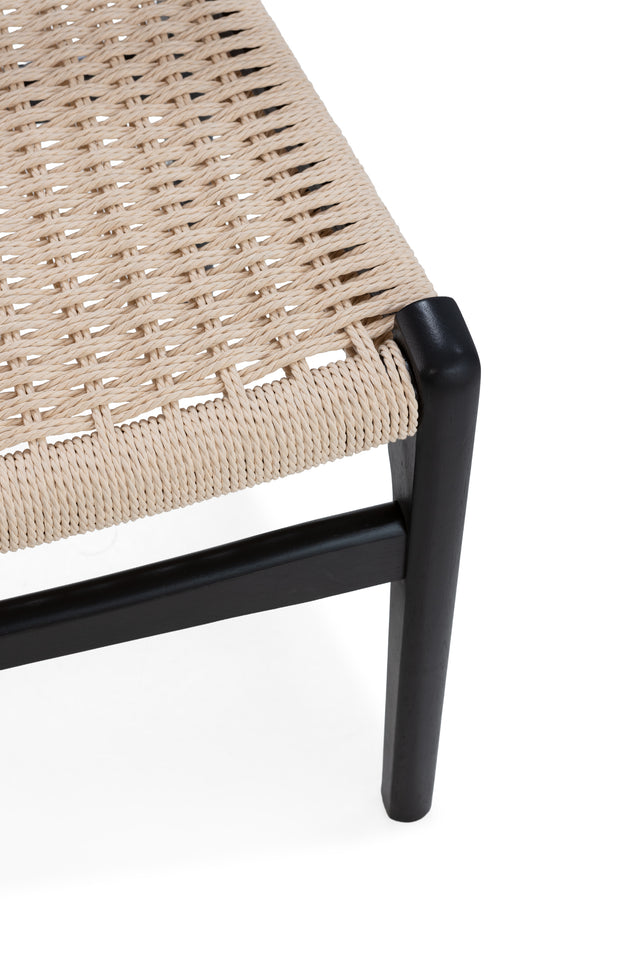 Silla de comedor Biel Negro, vista adicional