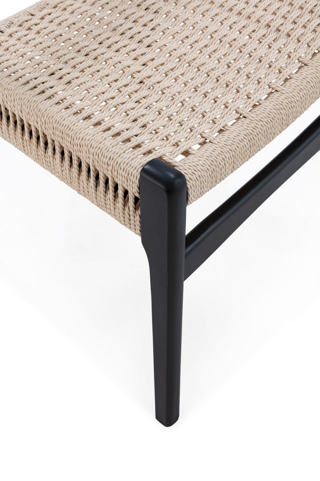 Silla de comedor Biel Negro, vista adicional