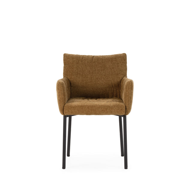 Sillón Naomi Teja, vista frontal