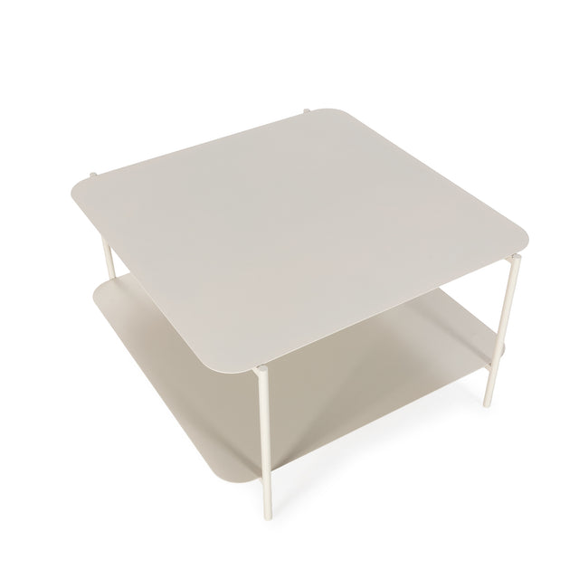 Mesa de centro Beatrix 73,4 cm Crema, detalle del diseño