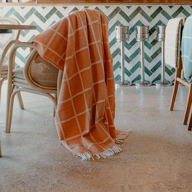Mueble Manta Square Coral en ambiente de estilo nórdico