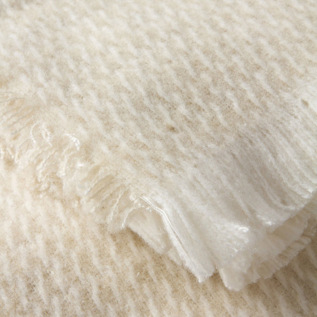 Mueble Manta Curly Natural en ambiente de estilo nórdico