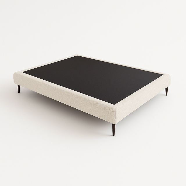 Mueble de diseño en madera natural en espacio de estilo nórdico