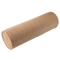 Mueble Cojín Cilindro de Pana Marrón vista principal de estilo nórdico