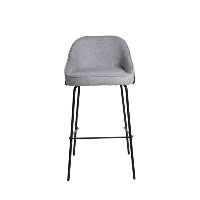 Taburete Bajo Louis Gris claro | detalle de diseño | Somcasa Vlc | 00SL114721 | imagen 3