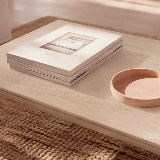 Mesa de centro Oliver Travertino/Beige de Somcasa Vlc - imagen 5