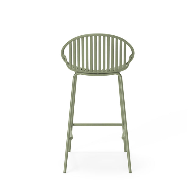 Taburete Bajo Tristan Verde | vista lateral | Somcasa Vlc | 00SL124628 | imagen 4